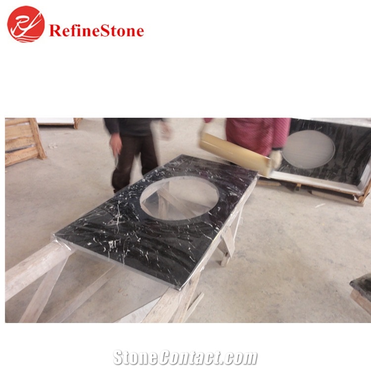 Bath Chinese Stone Counter Top With Basin
