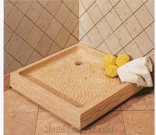 Black Basalt Bathroom Shower Pans & Shower Tray