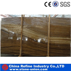 Brown Onyx Tiles, Coffee Color Wooden Vein Onyx