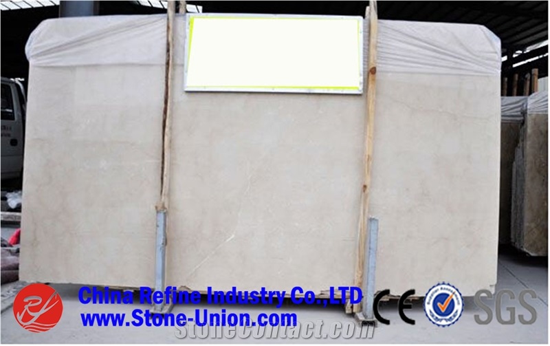 Central Beige Marble Tile Slabs