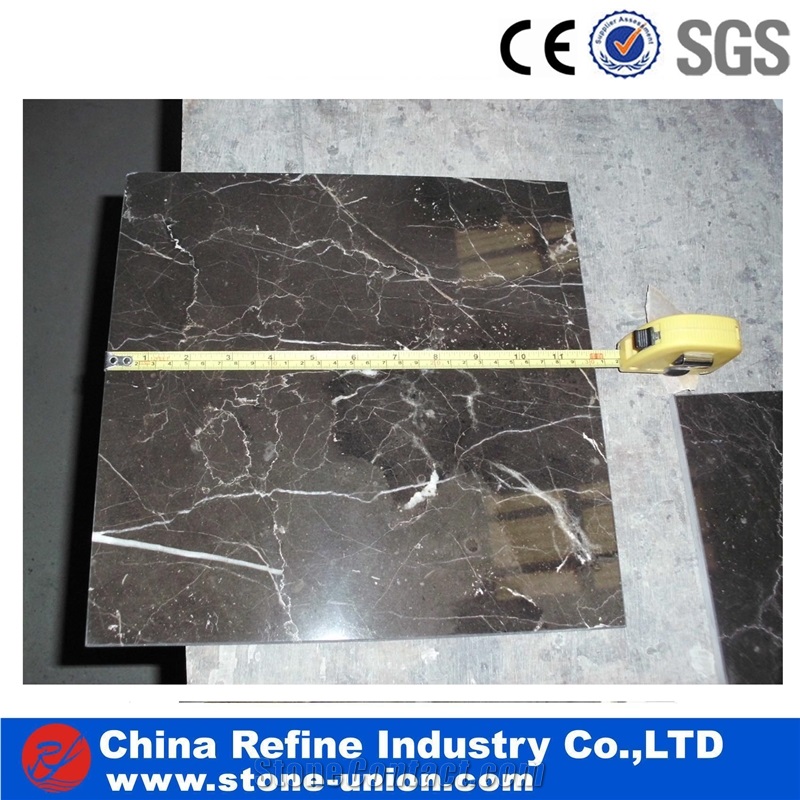 Cheap Chinese Emperador Dark Marble Cutting Tiles