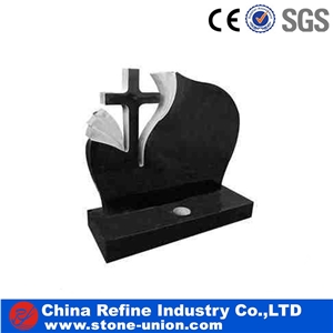 China Absolute Black Granite Monument,Tombstone