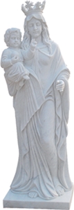 China White Marble Human Female Woman Statue