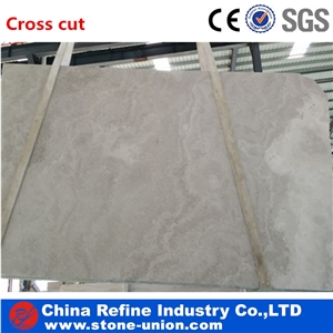 China White Wooden Grain Marble Floor Tiles