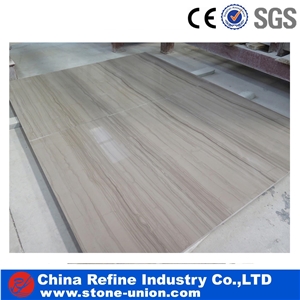 China Wooden Grey Marble Polished Flooring & Wall