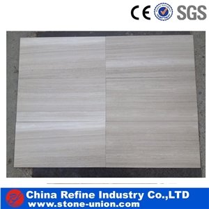 China Wooden Grey Marble Polished Flooring & Wall