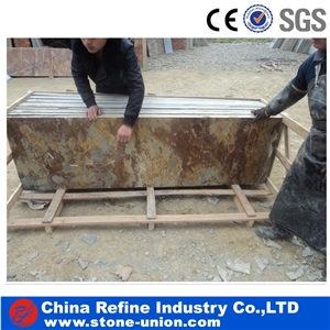 Chinese Rusty Slate Slabs,Tiles For Sale