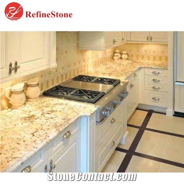 Cream Yellow Granite Countertops & Granite Tops