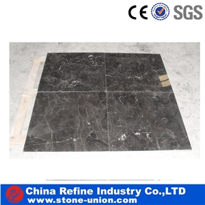 Dark Emperador Brown Marble 24x24 Tiles