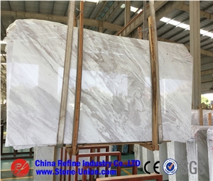 Greece Volakas White Polished Marble Slabs & Tile