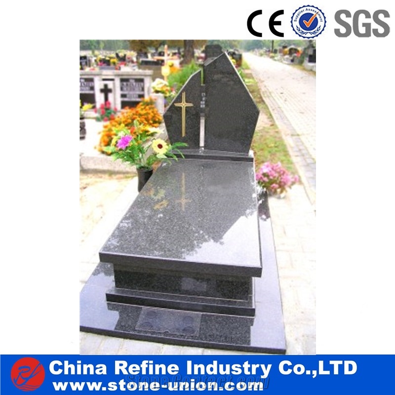 Indian Multi Red Granite Monument and Tombstone
