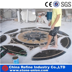 Natural Marble Medallion for Flooring Decoration