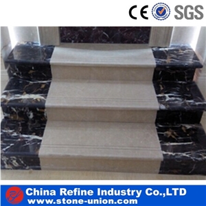 Natural Marble Stair Treads And Staircase Risers