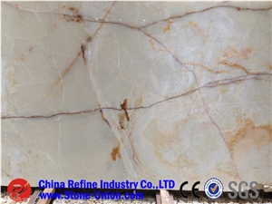 Natural Translucent Onyx Golden Onyx Wall Tile