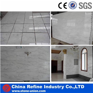Natural White Marble Slabs & Tiles, Wall Covering