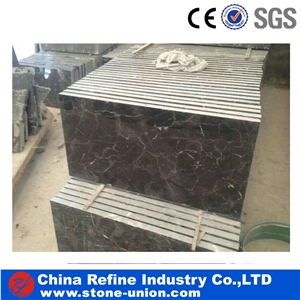 Professional Dark Emperador Brown Marble Stone