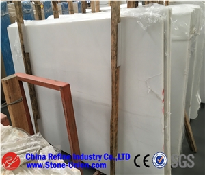 Pure White Marble Polished Slabs And Tiles