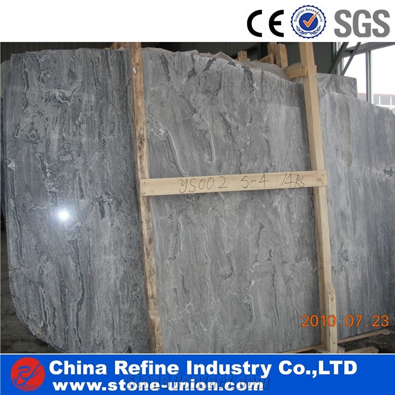 Sea Wave Marble Slabs,Cut-To-Size for Floor Tiles