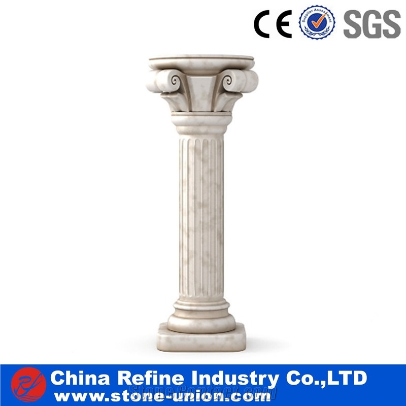 Top Quality White Marble Column,New Pillars