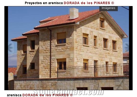 Arenisca Dorada Pinares, Spain Yellow Sandstone
