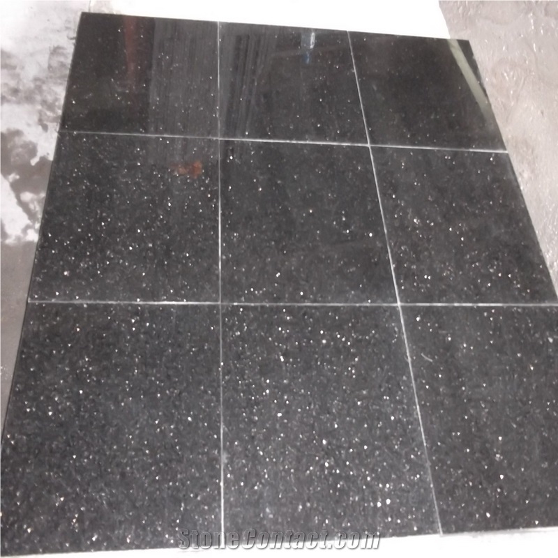 Black Galaxy Tile for Flooring Paving