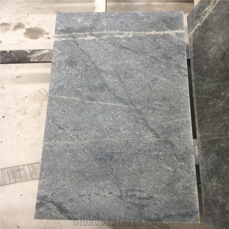 Honed Galaxy Grey Granite Tile