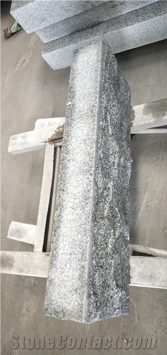 G603 Grey Granite Israel Tombstone Border
