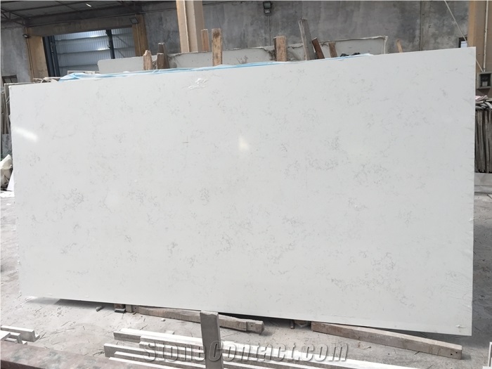 Xiamen Quartz Slabs Carrara White Style
