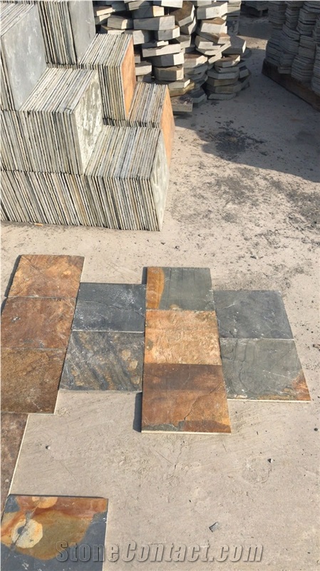 Chinese Yellow Slate Floor with Good Prices