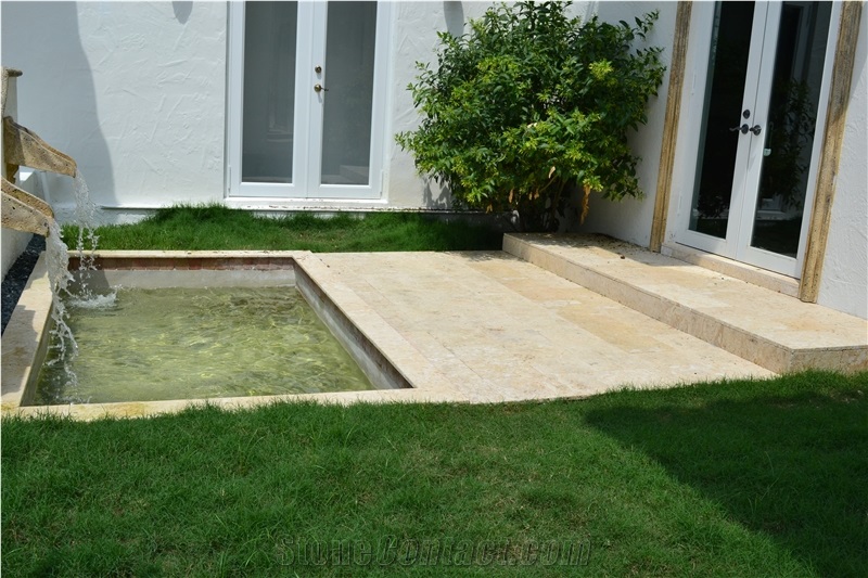 Natural Coral Stone Pool Coping,Pool Pavers