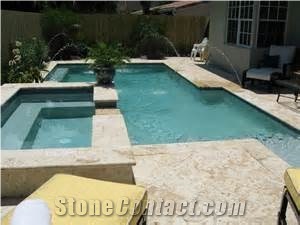 Natural Coral Stone Pool Coping,Pool Pavers