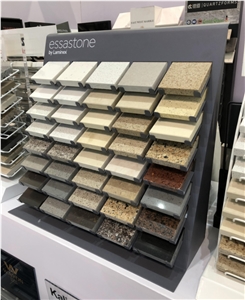 Desktop Metal Display Rack For Stone Sample