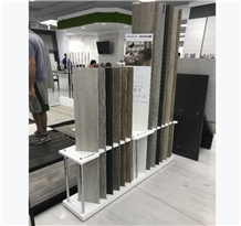 Flooring And Tile Showroom Display Stand Customize