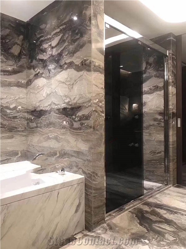 Venice Brown Marble Natural Stone Wall Tiles