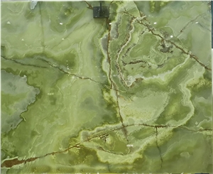 YUANDA Green Natural Onyx Slabs Wall Panels