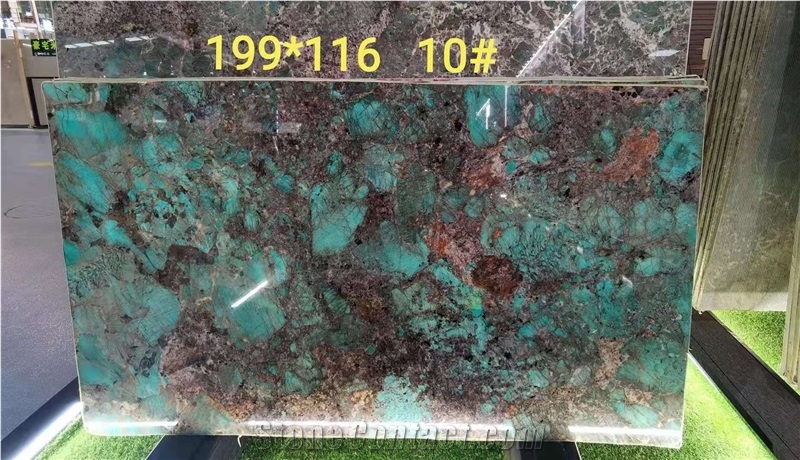 Brazil Amazon Green Quartzite Polished Slabs