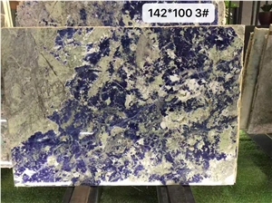 Brazil Cloisonne Quartzite Blue Polished Slabs