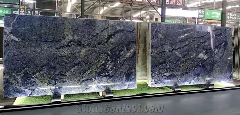 Brazil Dream Sapphire Quartzite Polished Slabs