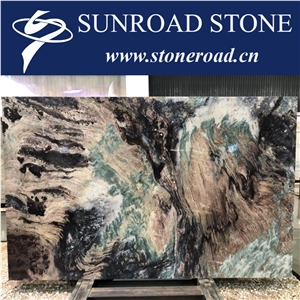 Luxury Green Marble Multicolor High End Mable