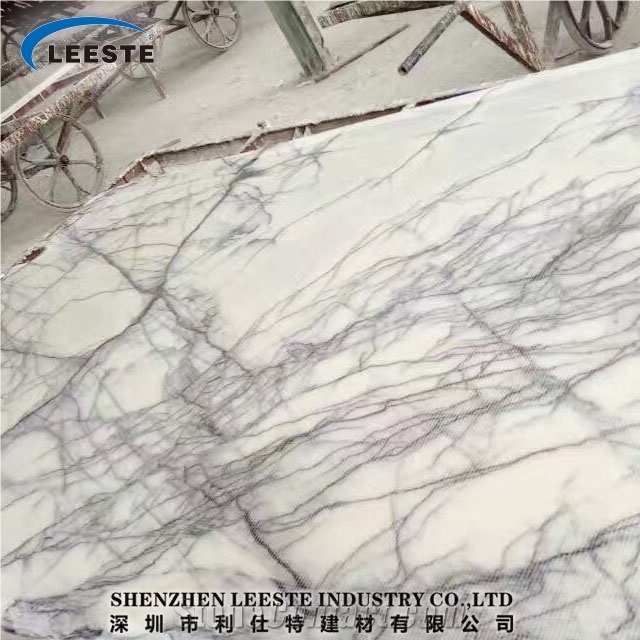New York Marble Milas Lilac Marble Floor Tiles