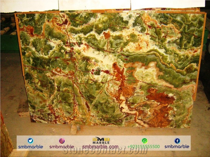Green Onyx - Pakistan Green Onyx Tiles