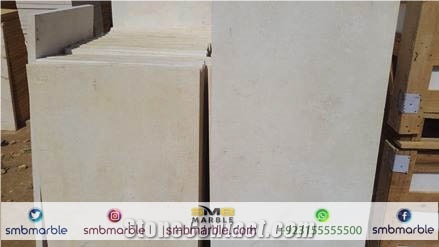 Pakistani White Honed Limestone Slabs