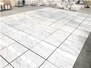 China East White Marble Slab,Similar to Carrara