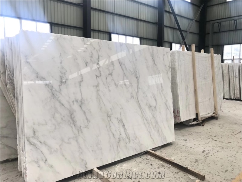 Eastern White Marble Floor Tiles Panel, China Carr
