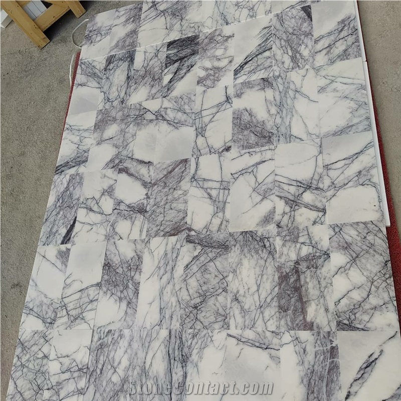 Lilac Marble Tiles 1cmx 12x18 - Polished