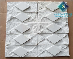 Beautiful Design White Marble Stone for Walls