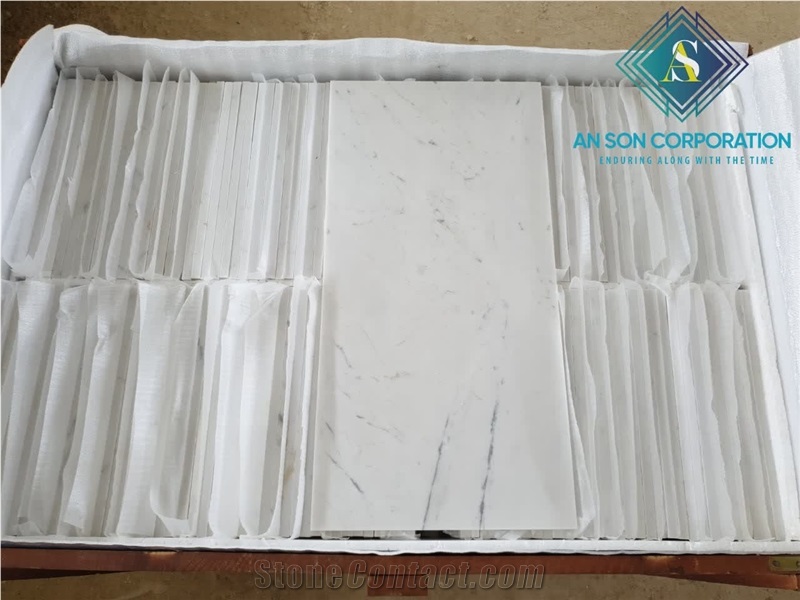 Carrara Marble - Milky White Marble from Vietnam