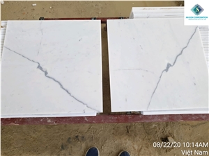 Carrara Marble Super a Quality Tiles, Viet Nam White Marble