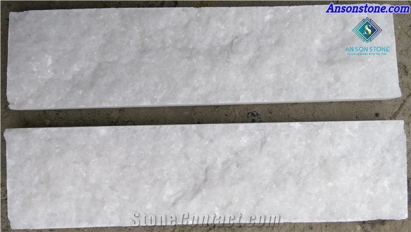 Crystal White Marble Split up Face