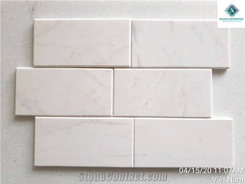 Milky White Marble Small Size for Wall Decoration
